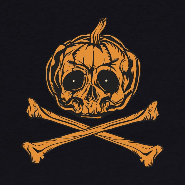 Pumpkin Jolly Roger by LR_Collections